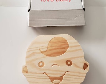 Baby teeth keepsake box