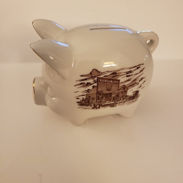 J.C.Penny piggy bank