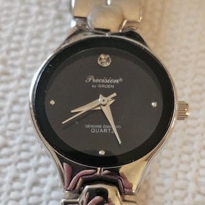 Gruen Precision Black Dial - Etsy display picture 1