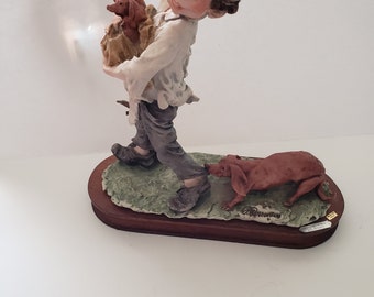 GIUSEPPE ARMANI Signed Gullivers World Boy Taking Puppies - Etsy
