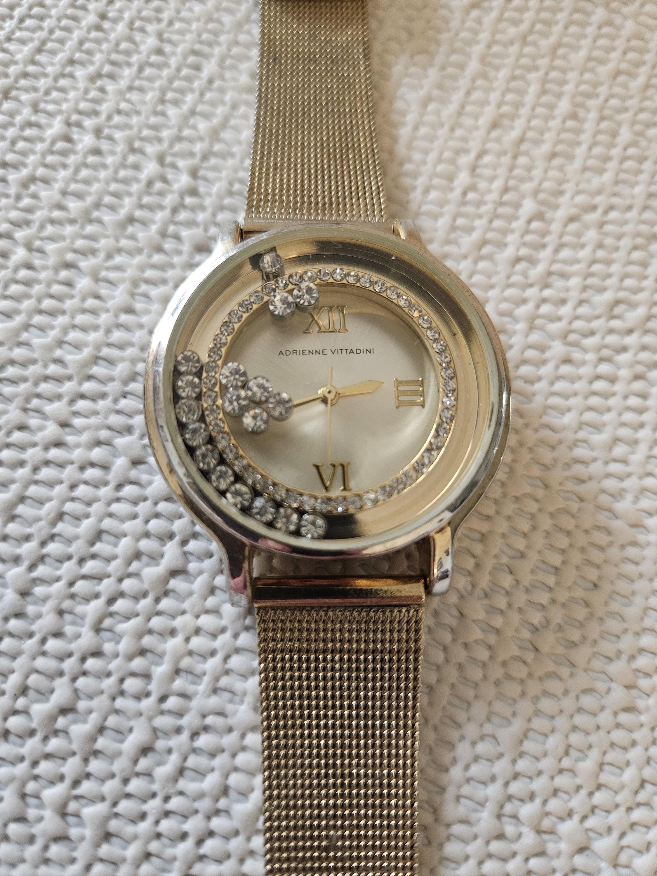 Adrienne Vittadini Ladies Quartz Watch - Etsy display picture 2