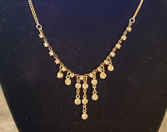 Rhinestones choker
