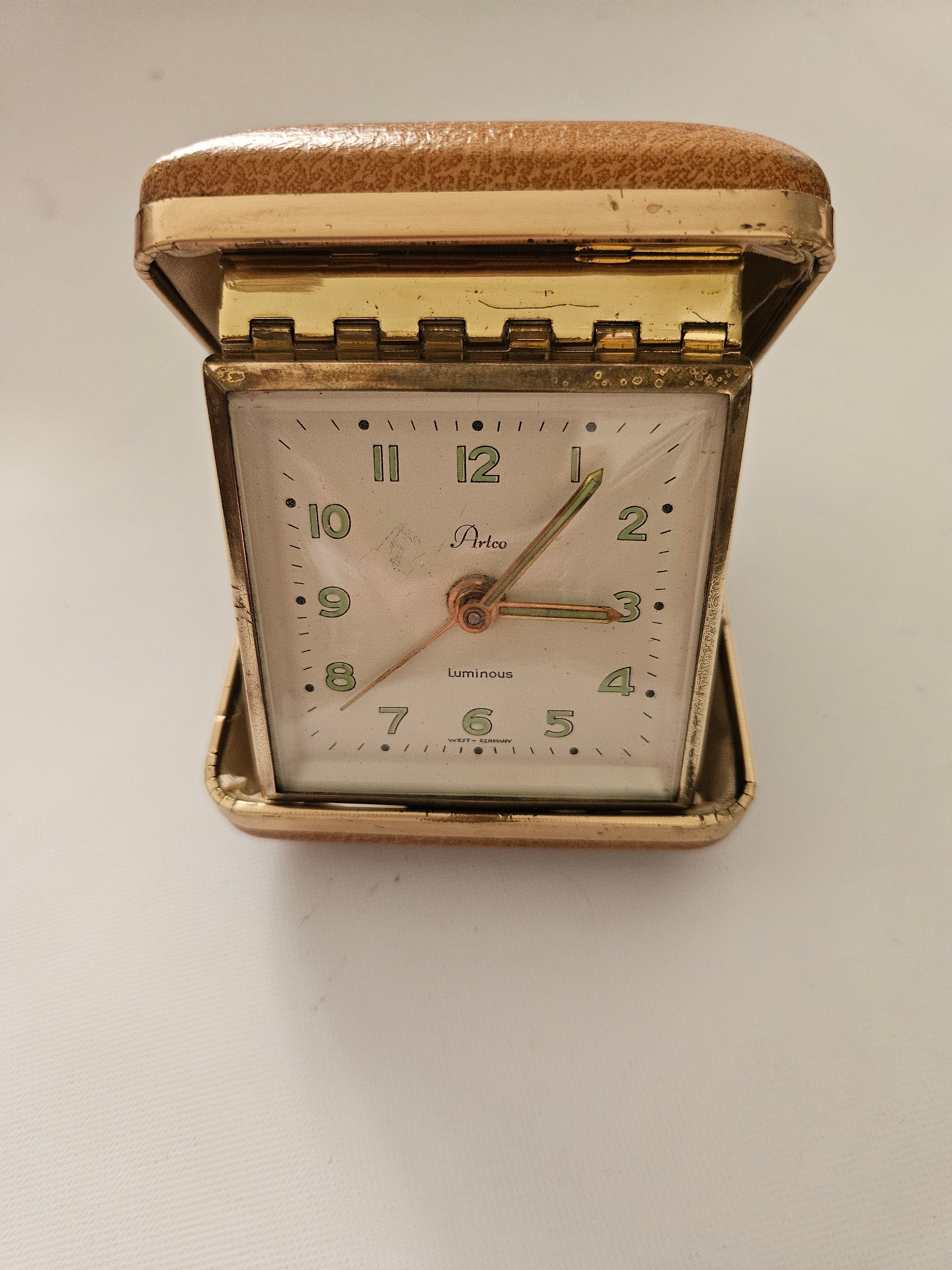 Arco Travel Alarm Clock West Germany - Etsy