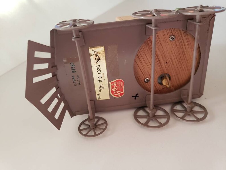 Lefton Musical Figurine Plays on the Road Again Etsy