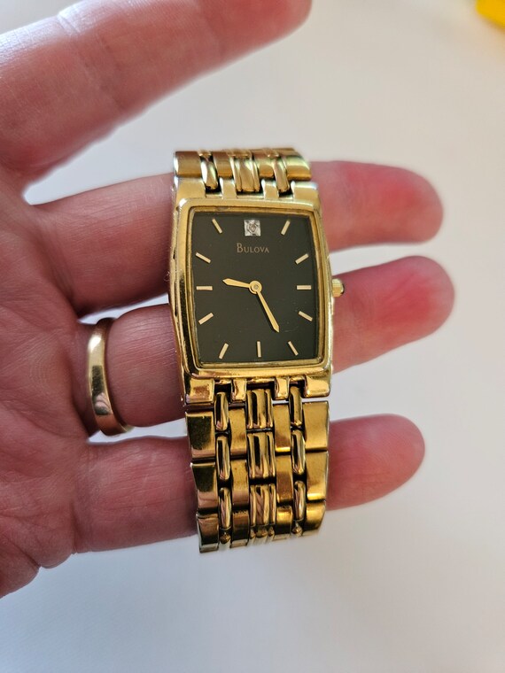 Gorgeous Bulova Diamond Ladies Watch Etsy