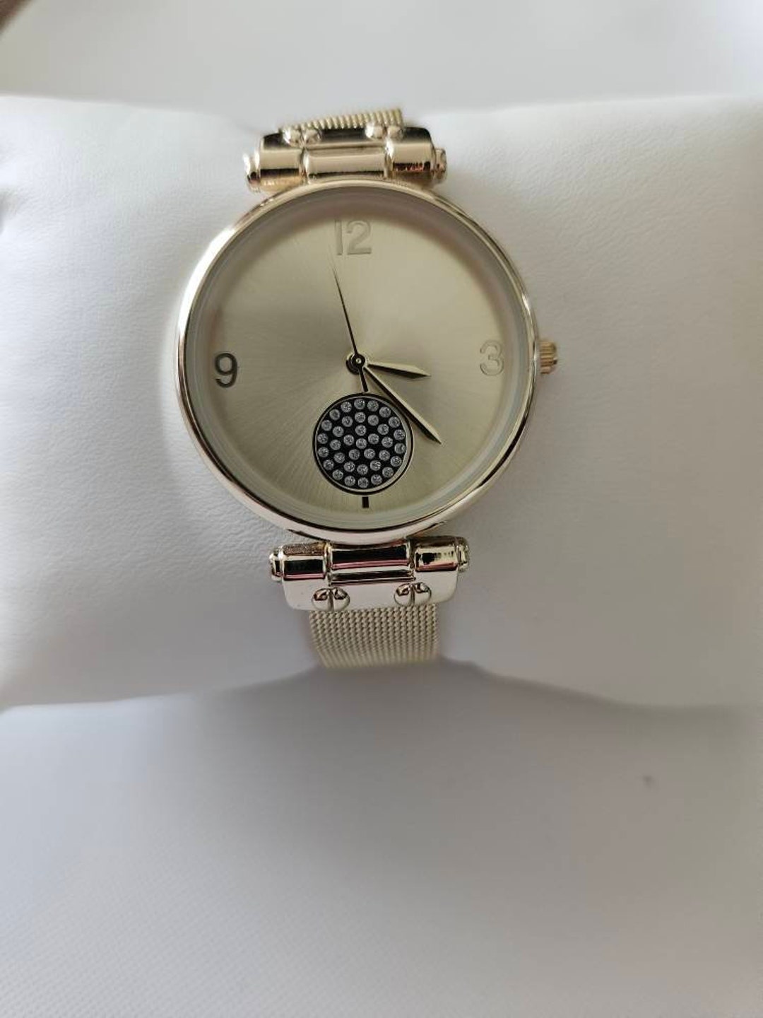 Accutime Gold and Silver Women\'s Watch s-l400.jpg main image 4