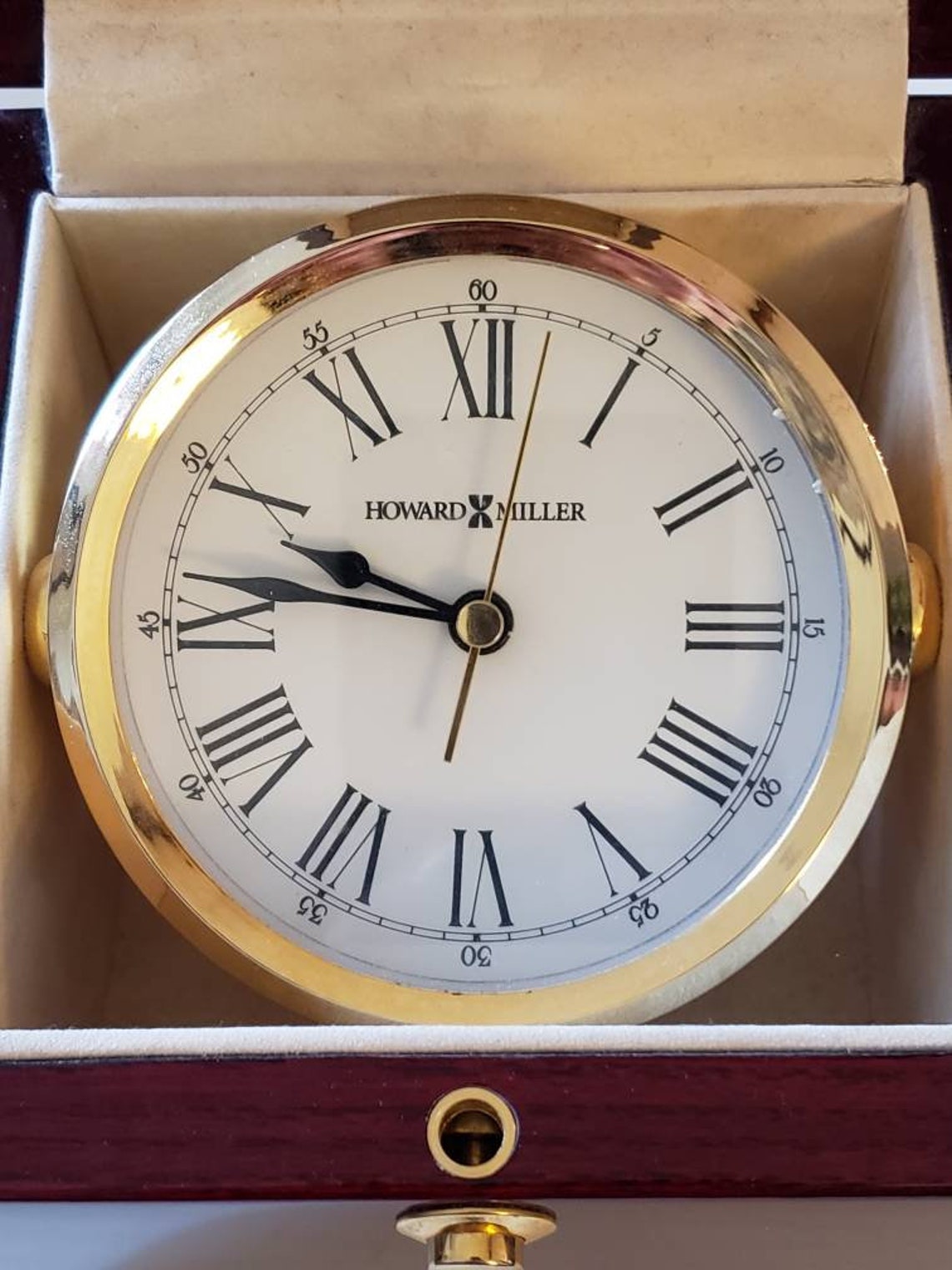 Howard Miller Table Top Clock Etsy