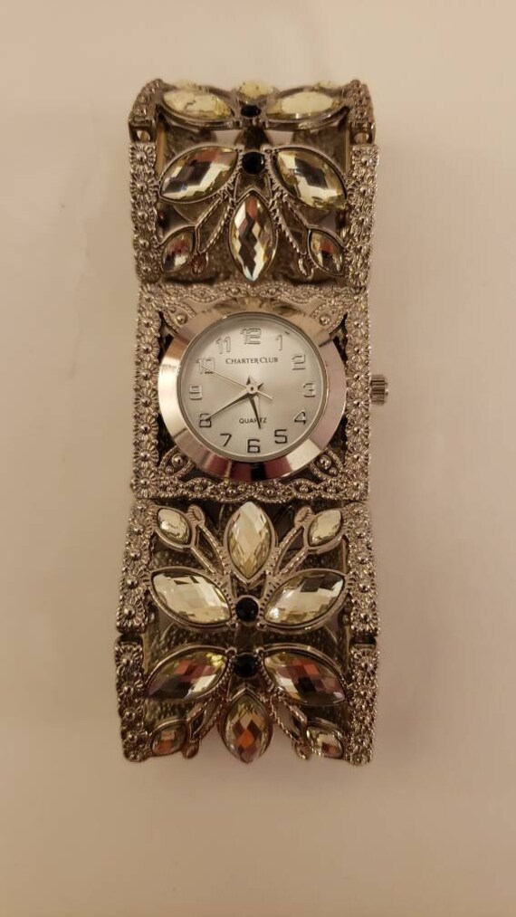 Vintage Charter Club stretch quartz watch - image 6