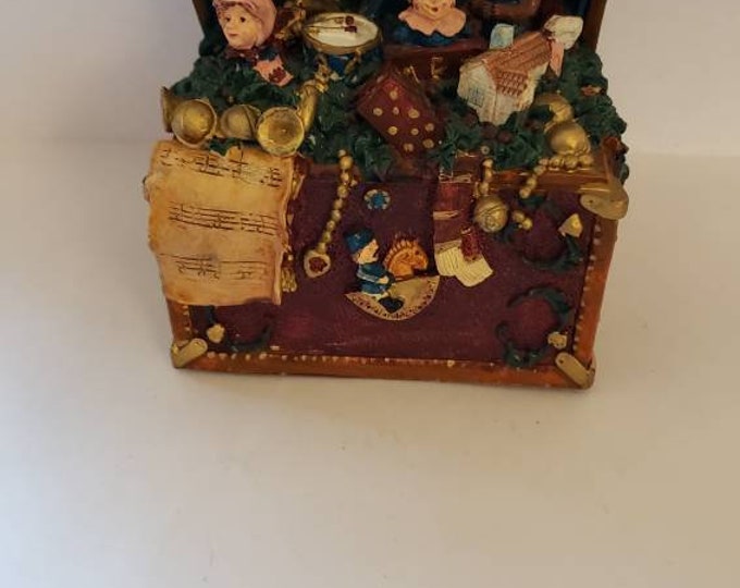Music Box Toy Chest Plays Toyland Etsy
