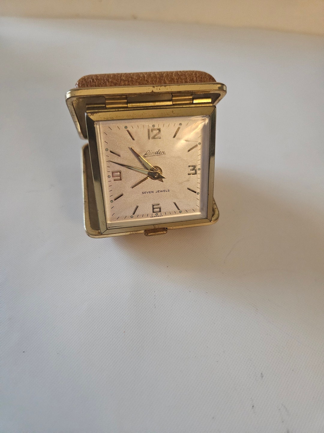 Linden Wind up Travel Alarm Clock Etsy