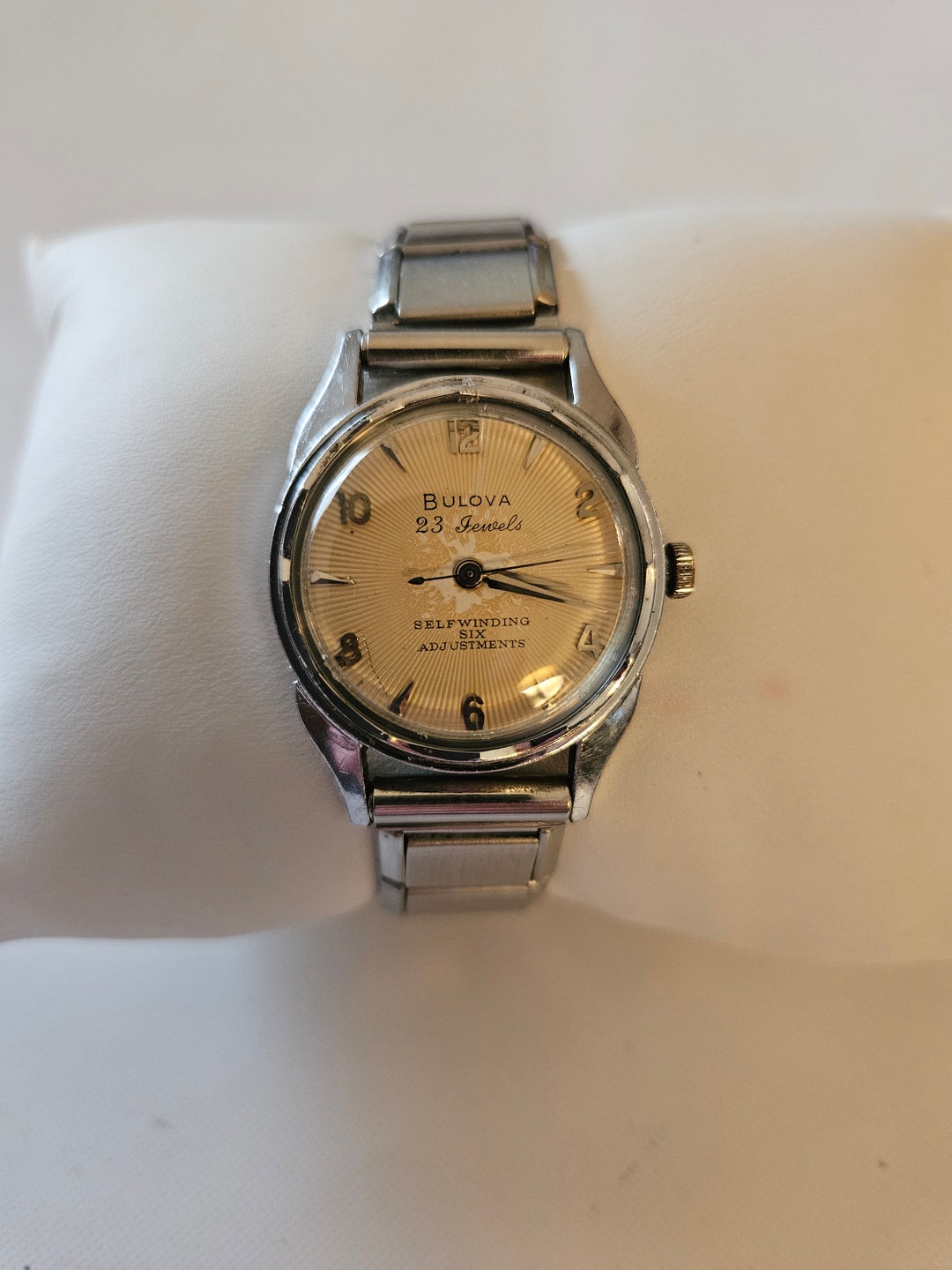 Bulova 23 Jewels Self Winding Unisex Watch Etsy
