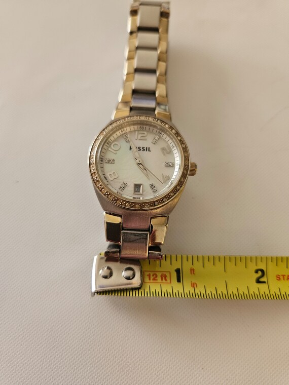 Ladies Fossil colleague quartz watch with date - image 6