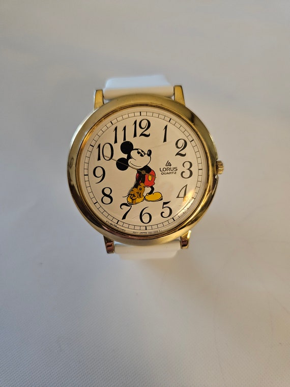 Big face mickey mouse best sale watch