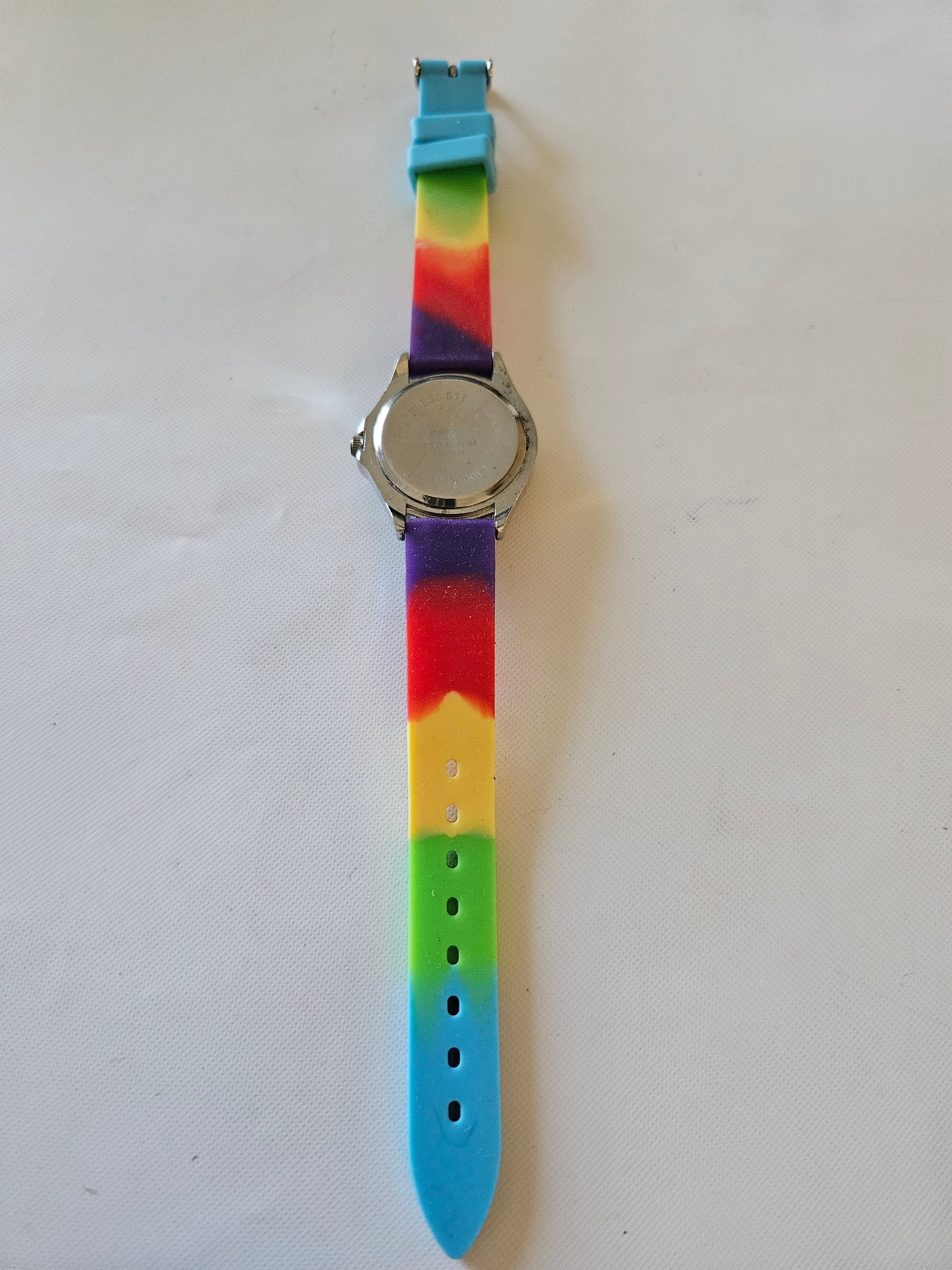 Geneva Rainbow Quartz Watch - Etsy display picture 1