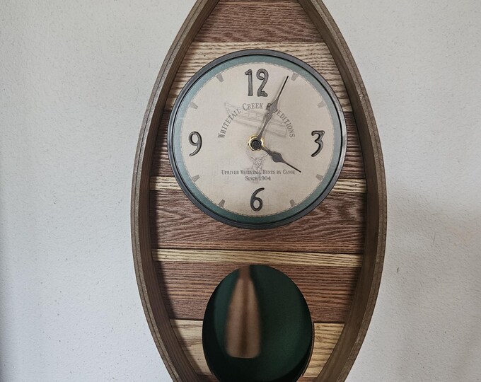Canoe Clock With Pendulum - Etsy