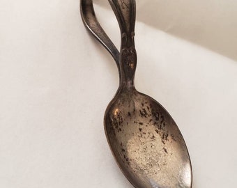Vintage sterling silver baby spoon