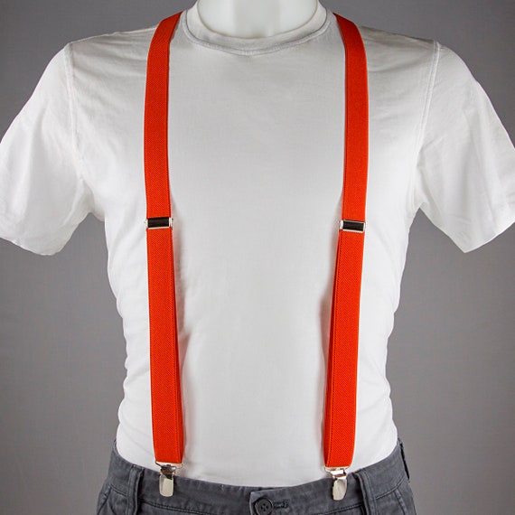 Emma & Georgina Orange Tie & Trouser Braces Gift Set Made with Liberty  Fabric | Liberty Gift Set | Liberty Tie – Van Buck England