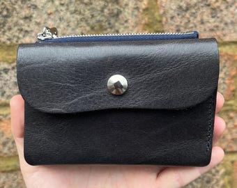 Vegetable Tanned Leather Wallet | Handmade Cash and Card Purse