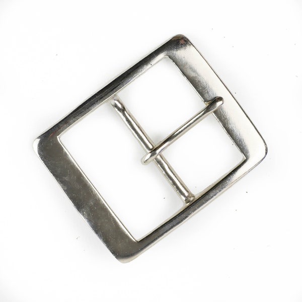 2" Buckle Wrecktangle // Solid Brass Belt Buckle // Spare Full Buckle // Buckle Replacement