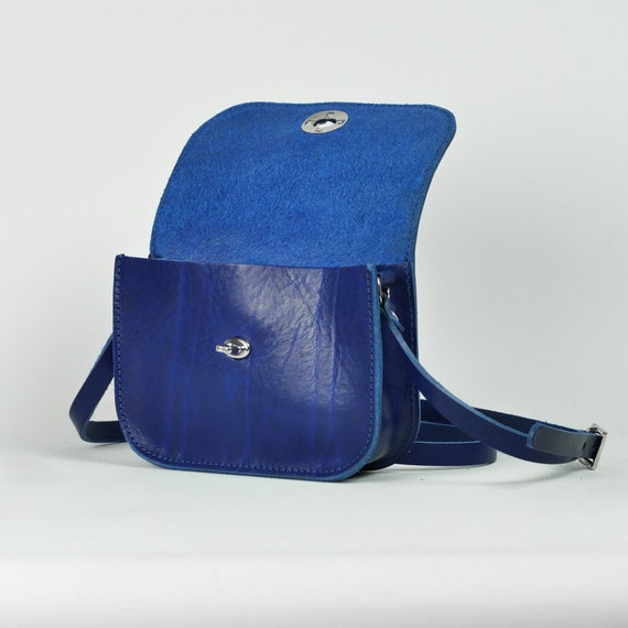Fauré Le Page Calibre 21 Bag - Blue Shoulder Bags, Handbags - FLP20062
