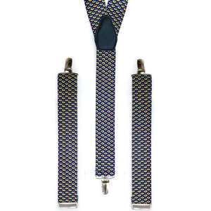 Mens Paradise Braces | Unisex Elastic Clip on Braces | Novelty Hipster Suspenders for Men | Trouser Braces