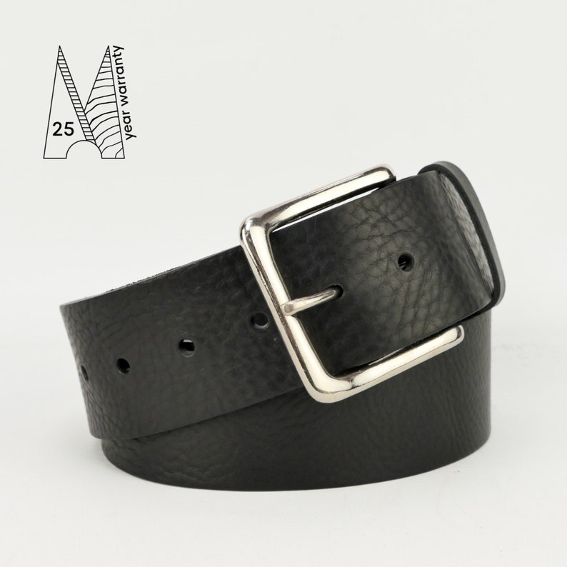 Black Leather Belt 2 inch Wide Choose Buckle Black Leather | Etsy
