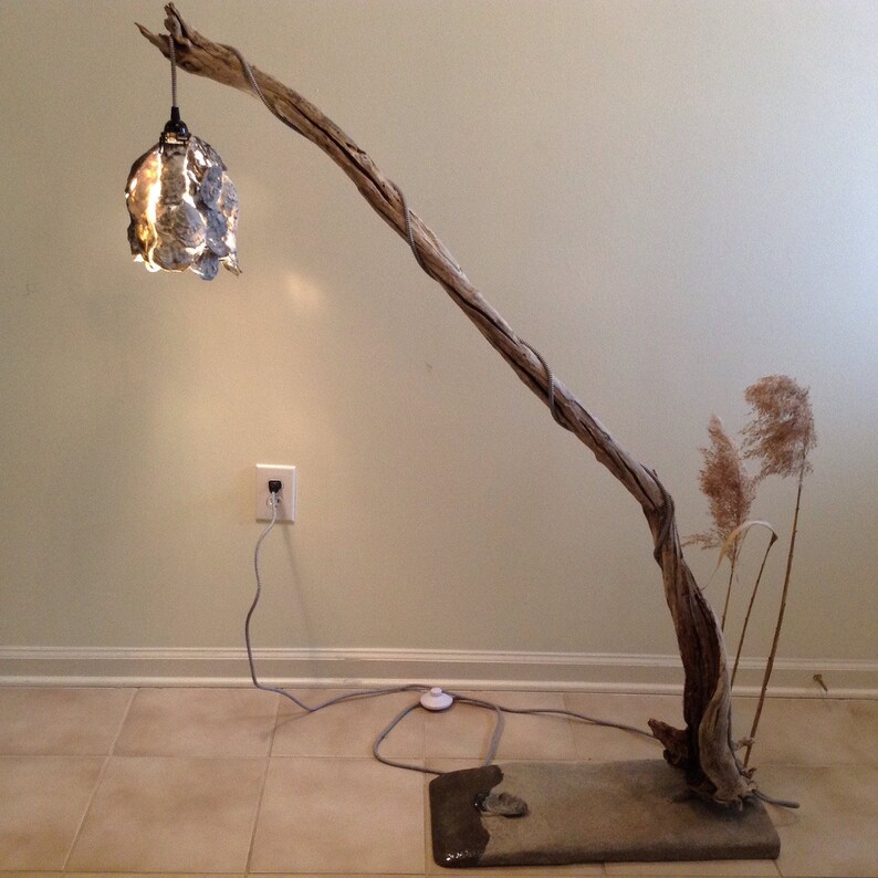 Driftwood Floor Lamp