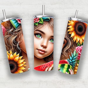 Watermelon Summer Clipart | Watercolor Fruit Designs | Digital Download PNG for Sublimation, Printable Vinyl, and Crafts