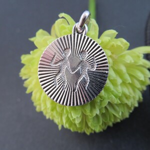 Charm pendentif zodiaque Gémeaux en argent, Jumeaux