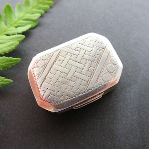 Pretty Georgian Gilt Silver Vinaigrette, Full Hallmark, Collectable Miniature