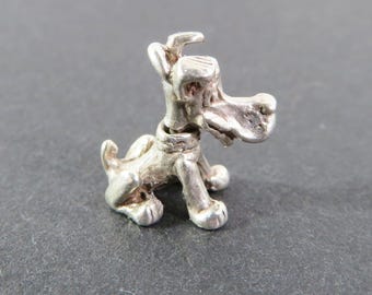 Pendentif ancien - Diamants et Argent en paillon