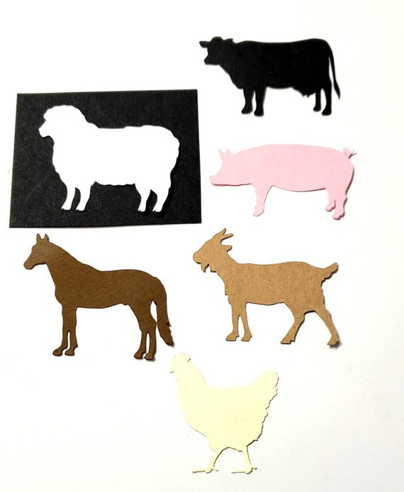 24 Farm Animals Die Cut Set Farm Animal Cut Outs Farm Animal - Etsy Ireland 24 Farm Animals Die Cut Set Farm Animal Cut Outs Farm Animal - Etsy Ireland