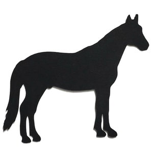25 Pcs Horse Paper Shapes, Horse Shape Cut Outs, Horse Die Cut Shapes, Barn Animal Die Cuts, Paper Farm Animal Shape, Paper Horses
