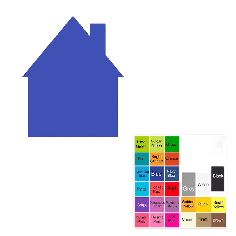 Tiny Cardstock Houses - Etsy