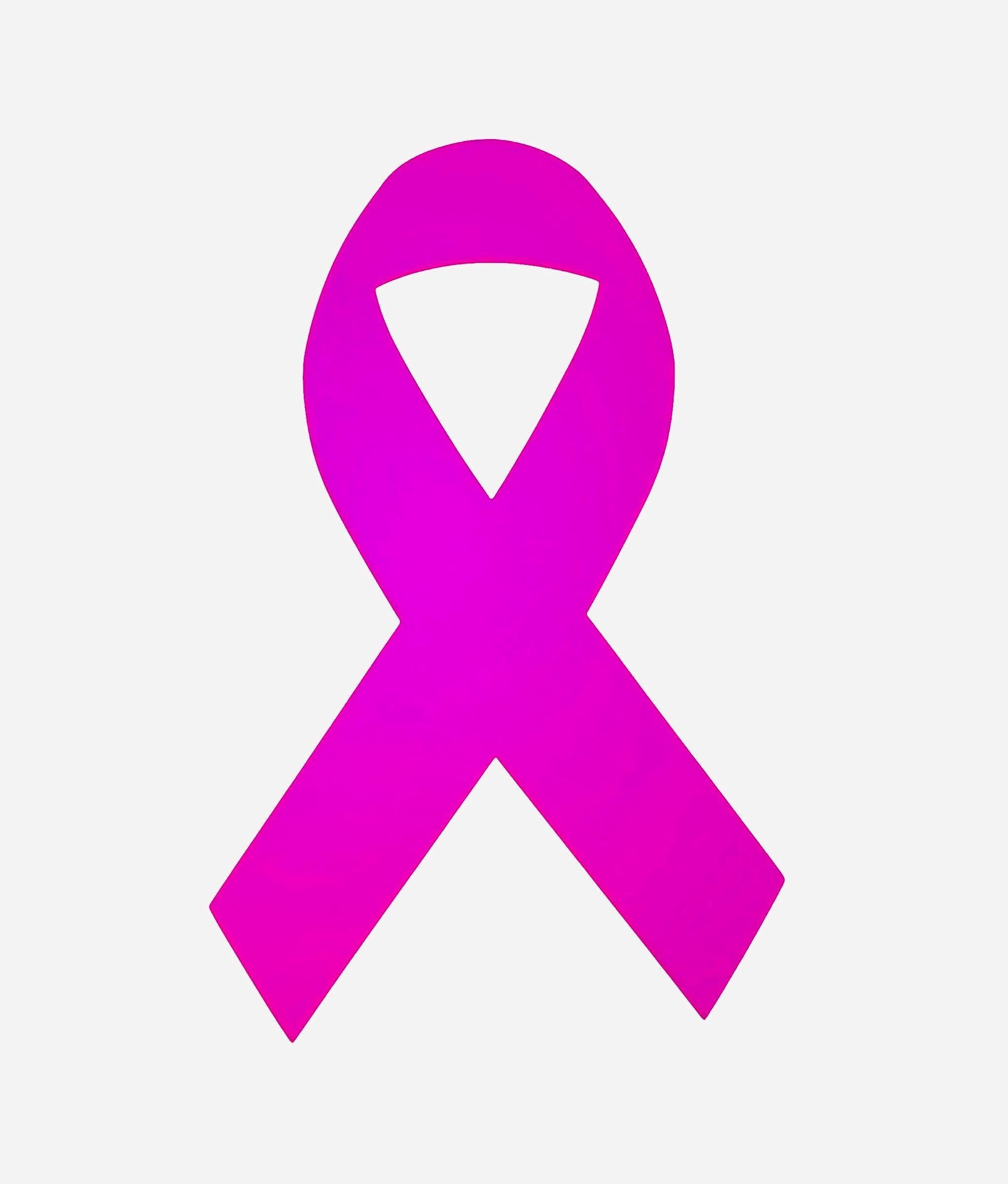 25 Pack – Paper Ribbon Shapes, Awareness Ribbon Die Cuts, Support Paper ...