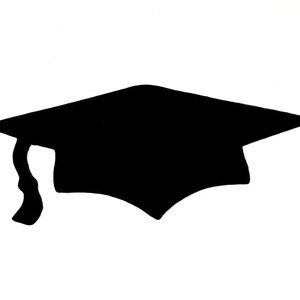 25 Pack - Paper Graduation Cap Shapes, Graduation Cap Die Cuts, Graduation Cap Cut Outs, Graduation Party Supplies, Scrapbooking Supplies imagen 4