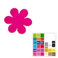 25 pack – Paper Die Cut Flower Shapes, Floral Cutouts for Scrapbooking, Card Making, Classroom Decor, Craft Supplies