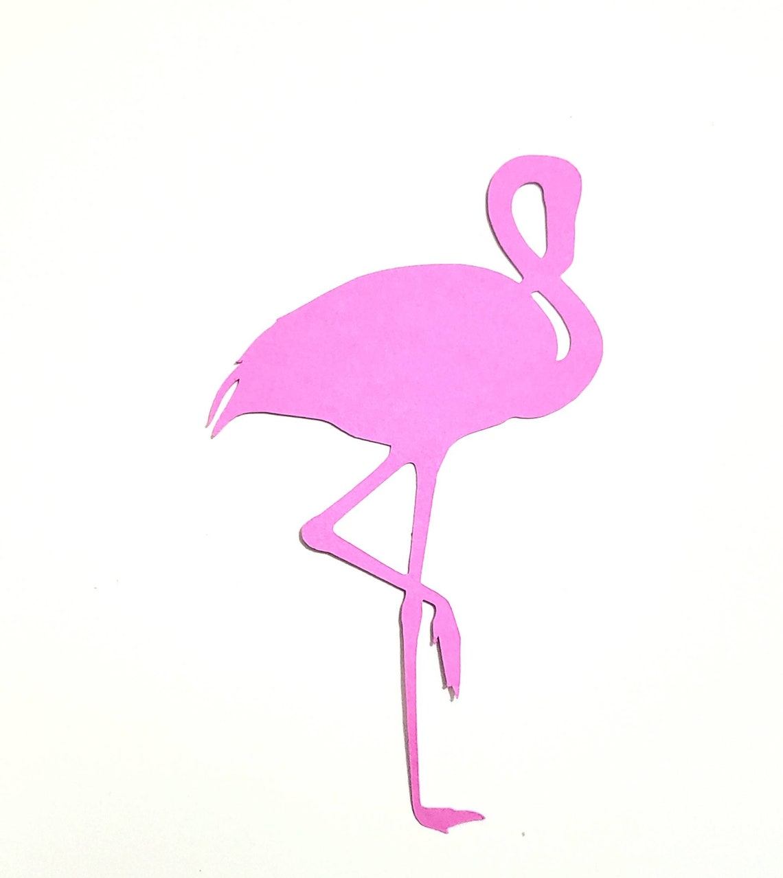 25 Flamingo Die Cuts Flamingo Cut Outs Flamingo Paper Cut Out | Etsy