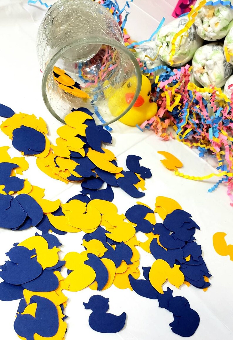 Choose Your Own Colors Duck Paper Confetti Confetti Paper Ducks Paper Table Confetti Table Scatter Confetti Table Scatter Ducks Table Decor
