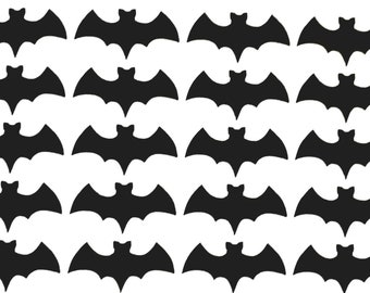 24 Bat Vinyl Sticker Sheet, Laptop Sticker, Waterproof Sticker, Bat Vinyl Decal, Water Bottle Sticker, Notebook Sticker