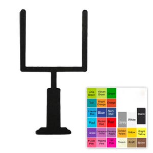 25 Pack - Paper Football Goal Post Shapes, Goal Post Die Cuts, Goal Post Cut Outs, Sports Paper Shapes, Locker Decoration Shapes