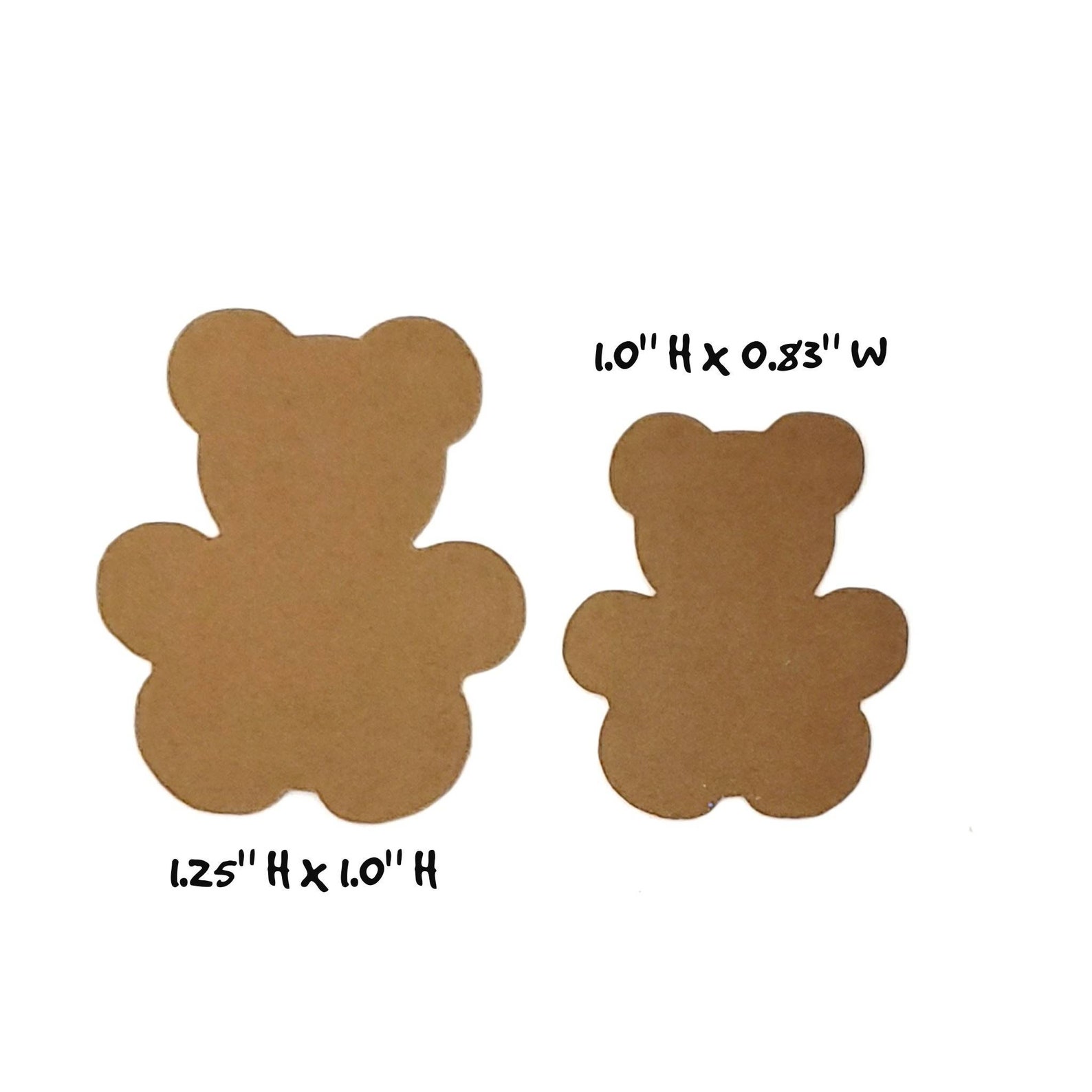 Choose Your Color Teddy Bear Confetti Teddy Bear Paper Etsy