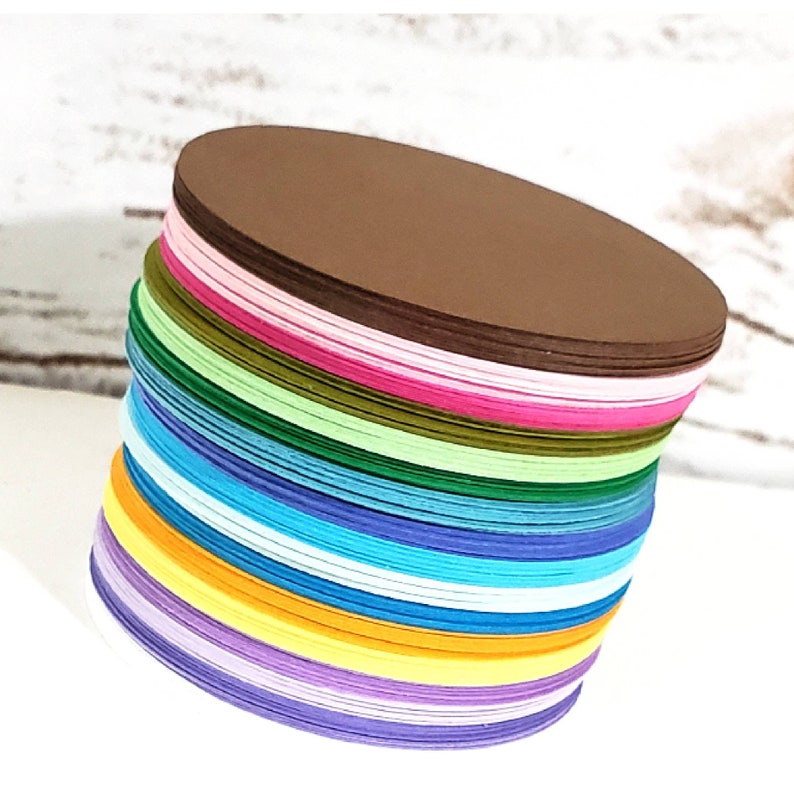 25 Circle Die Cuts Circle Cut Outs Circle Cutouts Circle Paper Etsy