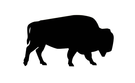 25 Buffalo Die Cuts Buffalo Cut Outs Buffao Cutouts Bison Die | Etsy