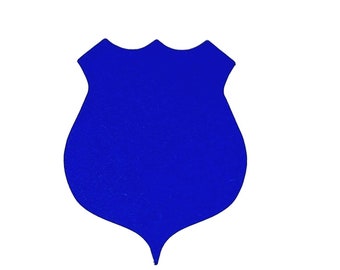 Police Badge Cutout - Etsy