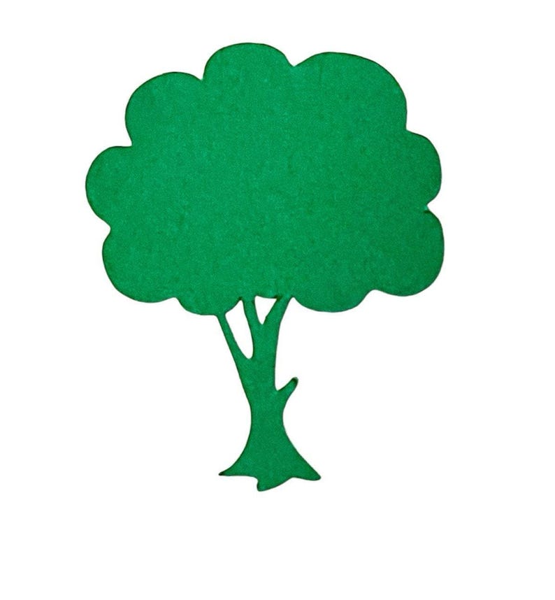 Paper Tree Shape 25 Pack – Paper Tree Shapes, Tree Die Cuts, Tree Cut Outs, Nature Paper ...
