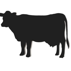 25 Paper Die Cut Cow Shapes for Scrapbooking, Card Making, DIY Crafts, Farm Theme Decor, Barnyard Party Supplies, Cute Animal Cutouts
