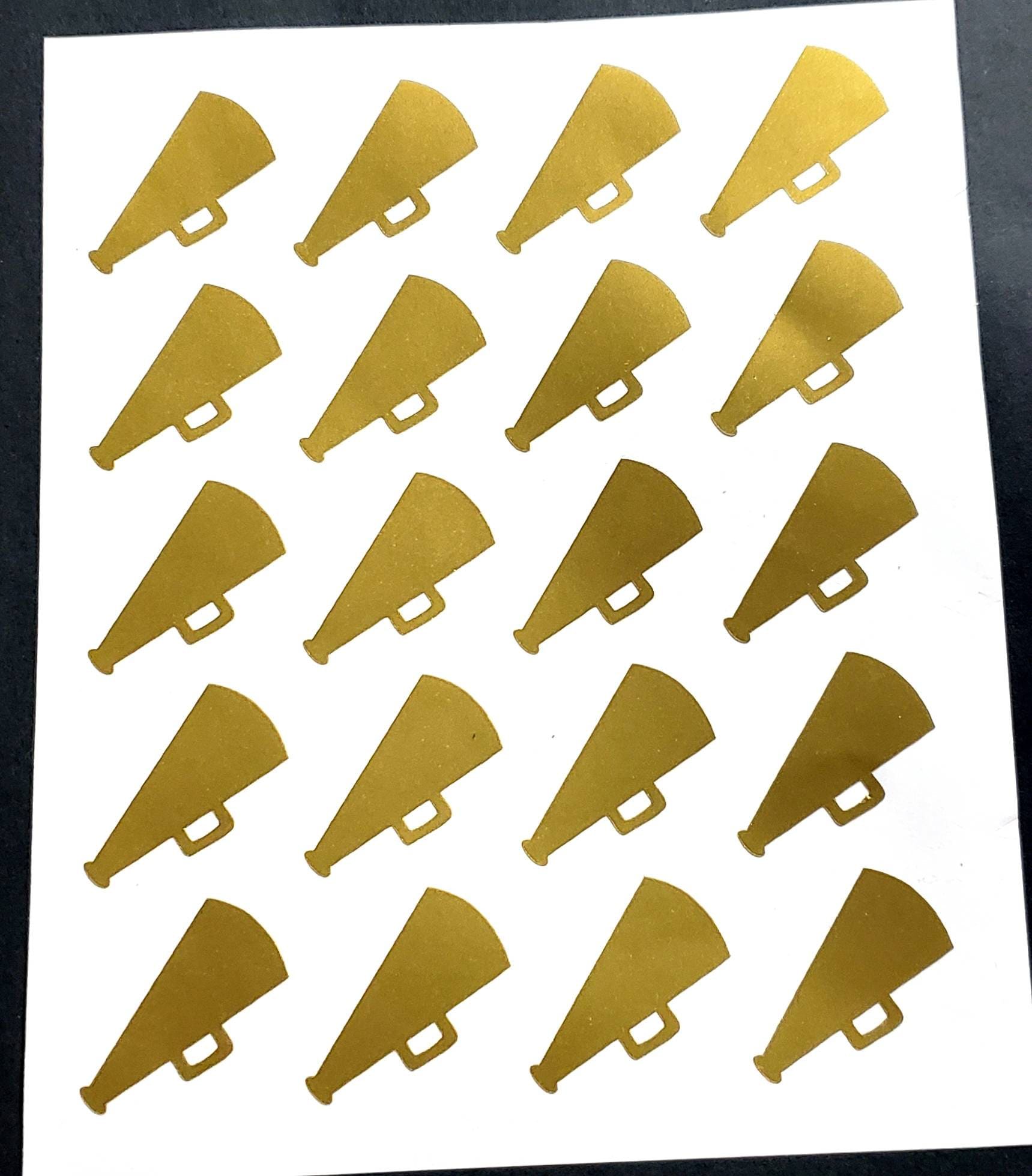 24 Megaphone Vinyl Stickers Megaphone Vinyl Decals Megaphone Etsy