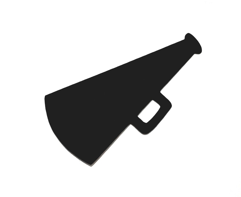 Cheer Megaphone Stencil