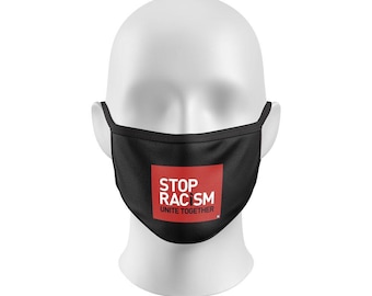 3 Pack “Stop Racism” Washable Face Mask